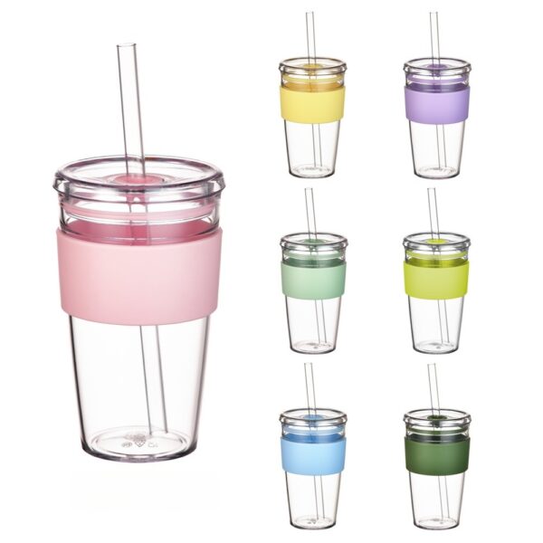Double-Wall Insulated Glass Cup - Image 2