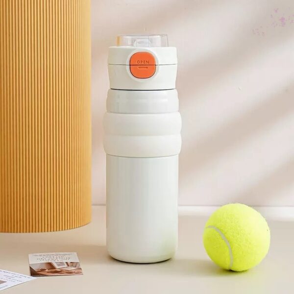 Stainless Steel Portable Sports Bottle - Image 2