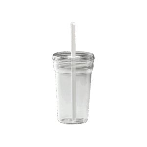 Double-Wall Insulated Glass Cup